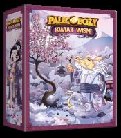 Gra Palec boży Kwiat wiśni dodatek. Autor: Jan Truchanowicz. SmakLiter.pl Okładka książki Gra Palec boży Kwiat wiśni dodatek