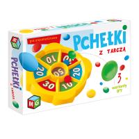 Gra Pchełki z tarczą. Wydawca: MULTIGRA. SmakLiter.pl Opakowanie Gra Pchełki z tarczą