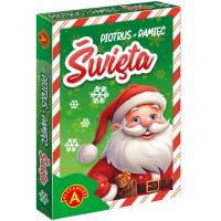 Gra Piotruś Święta. Wydawca: ALEXANDER GRY. SmakLiter.pl Opakowanie Gra Piotruś Święta