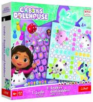 Opakowanie Gra planszowa 2w1 Gabby's Dollhouse TREFL