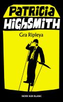 Gra Ripleya. Autor: Highsmith Patricia. SmakLiter.pl Okładka książki Gra Ripleya