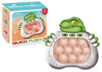 Gra sensoryczna dinozaur zielona. Wydawca: Leantoys. SmakLiter.pl Opakowanie Gra sensoryczna dinozaur zielona