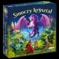 Gra Smoczy kryształ. Autor: Hubert Bobrowski. SmakLiter.pl Okładka książki Gra Smoczy kryształ