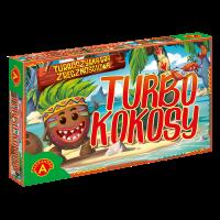 Gra Turbo kokosy skaczące kulki. Wydawca: ALEXANDER GRY. SmakLiter.pl Opakowanie Gra Turbo kokosy skaczące kulki