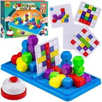 Opakowanie Gra ułóż kolorowe kostki według obrazka