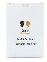 Opakowanie Gra w Relacje - dodatek Poznanie i Ogólne