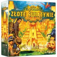 Gra Wyprawa do El Dorado Złote świątynie. Autor: Knizia Reiner. SmakLiter.pl Okładka książki Gra Wyprawa do El Dorado Złote świątynie