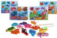 Opakowanie Gra zręcznościowa łowienie rybek i dinozaurów mix