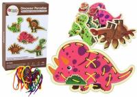 Gra zręcznościowa raj dinozaurów. Wydawca: Leantoys. SmakLiter.pl Opakowanie Gra zręcznościowa raj dinozaurów