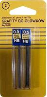 Opakowanie Grafity do ołówków automatycznych 0,5mm 2szt