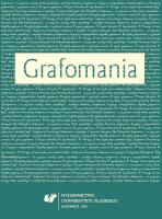 Grafomania. Autor: red. Maciej Tramer, Jan Zając. SmakLiter.pl Okładka książki Grafomania