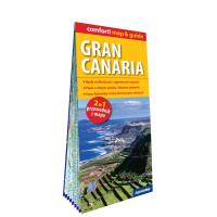 Gran Canaria laminowany map&guide 2w1 przewodnik i mapa. Autor: Waszczuk Agnieszka. SmakLiter.pl Okładka książki Gran Canaria laminowany map&guide 2w1 przewodnik i mapa