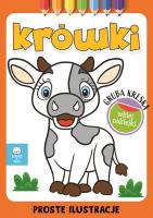 Okładka książki Gruba kreska. Krówki