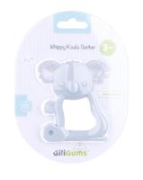 Gryzak uspokajający Koala szary. Wydawca: Giligums. SmakLiter.pl Opakowanie Gryzak uspokajający Koala szary