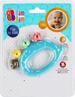 GRZECHOTKA JEZYK PASTEL. Wydawca: BamBam. SmakLiter.pl Opakowanie GRZECHOTKA JEZYK PASTEL