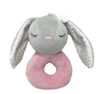 Opakowanie Grzechotka króliczek szary 18cm