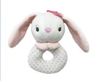 Opakowanie Grzechotka króliczek z kokardką 18cm