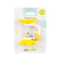 Grzechotka kwiatki żółte. Wydawca: Giligums. SmakLiter.pl Opakowanie Grzechotka kwiatki żółte