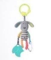 Grzechotka sensoryczna Piesek. Wydawca: Balibazoo. SmakLiter.pl Opakowanie Grzechotka sensoryczna Piesek