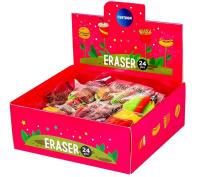 Opakowanie Gumka do ścierania Fast Food (24szt)