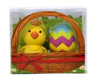 Opakowanie Gumka do ścierania kurczak i jajeczko