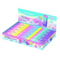 Opakowanie Gumka do ścierania pastel tęczowa 50x19mm (30szt)