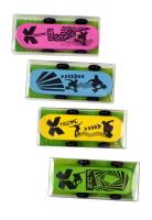 Opakowanie Gumka do ścierania skateboard 1 szt. mix