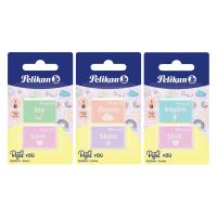 Gumka pastell you 2 szt. mix. Wydawca: Pelikan. SmakLiter.pl Opakowanie Gumka pastell you 2 szt. mix