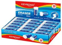 Gumka uniwersalna biała 40x18x12 mm (30szt). Wydawca: Keyroad. SmakLiter.pl Opakowanie Gumka uniwersalna biała 40x18x12 mm (30szt)