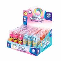 Opakowanie Gumka zapachowa - szminka (36szt) ASTRA