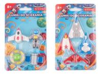 Opakowanie Gumki do ścierania 6szt samoloty