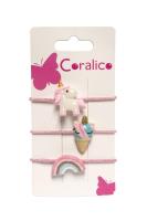 Opakowanie Gumki konik, tęcza, jednorożec