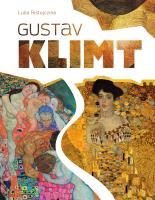 Gustav Klimt. Autor: Luba Ristujczina. SmakLiter.pl Okładka książki Gustav Klimt
