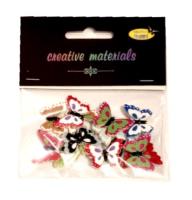 Guziki ozdobne Motylki 25mm 15szt. Wydawca: Galeria Hobby. SmakLiter.pl Opakowanie Guziki ozdobne Motylki 25mm 15szt