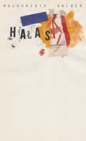 Hałas. Autor: Małgorzata Halber. SmakLiter.pl Okładka książki Hałas