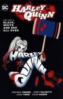 Harley Quinn Vol. 6 : Black, White and Red All Over. Autor: Amanda Conner. SmakLiter.pl Okładka książki Harley Quinn Vol. 6 : Black, White and Red All Over