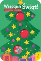 Harmonijka maluszka Wesołych świąt!. Autor: Małgorzata Korbiel. SmakLiter.pl Okładka książki Harmonijka maluszka Wesołych świąt!