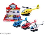 Helikopter jeżdżący metalowy MIX. Wydawca: SWEDE. SmakLiter.pl Opakowanie Helikopter jeżdżący metalowy MIX