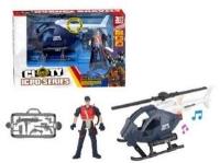 Opakowanie Helikopter + policjant