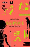 Hieroglify egipskie wyd. 2022. Autor: Andrzej Ćwiek. SmakLiter.pl Okładka książki Hieroglify egipskie wyd. 2022