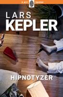 Hipnotyzer. Autor: Kepler Lars. SmakLiter.pl Okładka książki Hipnotyzer
