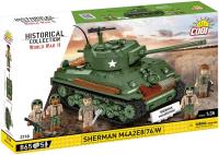 Historical Collection Sherman M4A2E8 (76)W. Wydawca: Cobi. SmakLiter.pl Opakowanie Historical Collection Sherman M4A2E8 (76)W