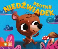Historyjki harmonijki Psotny niedźwiadek. Autor: brak autora, Anna Gensler-Buraczyńska. SmakLiter.pl Okładka książki Historyjki harmonijki Psotny niedźwiadek
