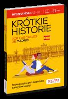 Hiszpański. Krótkie historie. Por las calles de Madrid. Poziom A2-B1. Autor: Opracowanie zbiorowe. SmakLiter.pl Okładka książki Hiszpański. Krótkie historie. Por las calles de Madrid. Poziom A2-B1