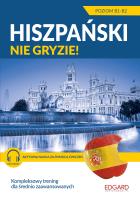 Hiszpański nie gryzie! Dla średnio zaawansowanych. Autor: Agnieszka Kowalewska. SmakLiter.pl Okładka książki Hiszpański nie gryzie! Dla średnio zaawansowanych