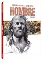 Hombre Księga II. Autor: Antonio Segura. SmakLiter.pl Okładka książki Hombre Księga II