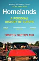 Homelands. Autor: Garton Ash Timothy. SmakLiter.pl Okładka książki Homelands