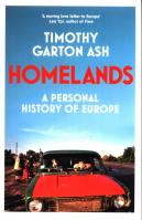 Homelands. Autor: Garton Ash Timothy. SmakLiter.pl Okładka książki Homelands
