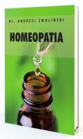 Homeopatia. Autor: Andrzej Zwoliński. SmakLiter.pl Okładka książki Homeopatia