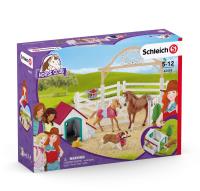 Opakowanie Horse club, konie- goście Hannah z suczką ruby SLH42458